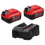 CRAFTSMAN 20V Lithium-ion Battery and Charger Pack