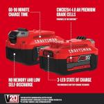 CRAFTSMAN 20V Lithium-ion Battery and Charger Pack