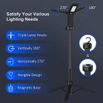 Portable Cordless LED Work Light with Tripod