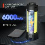 Mlogiroa Cordless LED Work Light with Stand