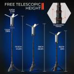 Mlogiroa Cordless LED Work Light with Stand