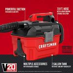 CRAFTSMAN V20 Cordless Wet/Dry Vacuum Cleaner