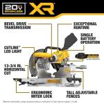 DEWALT 20V MAX XR 12" Cordless Miter Saw