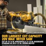 DEWALT 20V MAX XR 12" Cordless Miter Saw