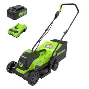 Greenworks 24V Brushless Cordless Lawn Mower Bundle