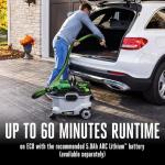 EGO Power+ Cordless Wet Dry Vacuum Cleaner