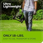 Greenworks 24V Brushless Cordless Lawn Mower Bundle