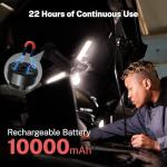 OGERY 10000mAh Cordless Camping Light with Tripod