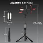 OGERY 10000mAh Cordless Camping Light with Tripod