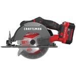 CRAFTSMAN V20 6-1/2 Inch Cordless Circular Saw Kit