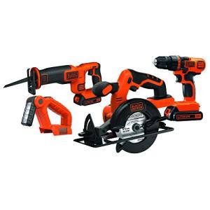 BD Cordless Lithium Ion 4-Piece Tool Set
