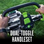 EGO POWER+ Electric Lawn Mower, Self-Propelled Cordless, Includes 56V 6.0Ah Battery And 320W Charger - LM2114SP