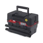RIDGID 50318 4500RV ProPack 4.5-Gal. Portable Wet Dry Shop Vacuum with Toolbox Design, 5.0 Peak HP Motor, Expandable Pro Hose, and Blower Port, Red
