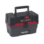 RIDGID 50318 4500RV ProPack 4.5-Gal. Portable Wet Dry Shop Vacuum with Toolbox Design, 5.0 Peak HP Motor, Expandable Pro Hose, and Blower Port, Red
