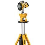DEWALT 20V MAX Cordless LED Work Light and Tripod Base Kit with Battery and Charger Included (DCL079R1)