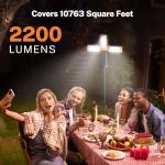 OGERY Rechargeable Cordless Camping Light with Tripod