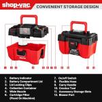 Shop-Vac 20V Cordless Wet/Dry Vacuum Bundle