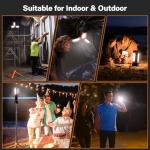 OGERY Rechargeable Cordless Camping Light with Tripod