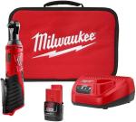 Milwaukee M12 Cordless 3/8-Inch Ratchet Kit