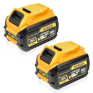 12Ah Replacement Battery for DeWalt FlexVolt Tools