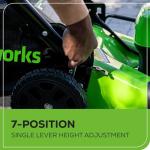 Greenworks 40V Brushless 20" Cordless Lawn Mower