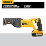 DEWALT 20V MAX Cordless Reciprocating Saw Kit