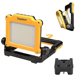 DAYATECH Cordless LED Work Light for Dewalt/Milwaukee