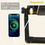 DAYATECH Cordless LED Work Light for Dewalt/Milwaukee