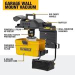 DEWALT 6 Gallon Wall-Mounted Wet Dry Vacuum