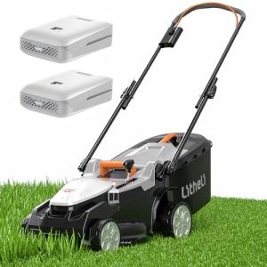 Litheli 40V Cordless 16" Lawn Mower with Batteries