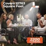 12000mAh Cordless Camping Light with Tripod