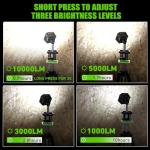 SEAMAGIC Cordless LED Work Light with Tripod