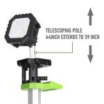 SEAMAGIC Cordless LED Work Light with Tripod