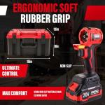 TEENO 20V Cordless Power Tool 6-Piece Set