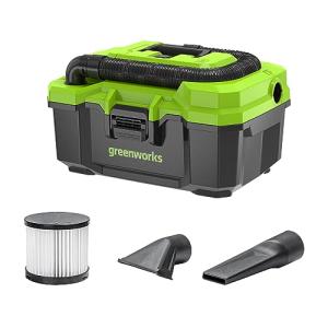 Greenworks 24V Cordless Wet/Dry Vacuum with Accessories