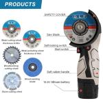 ZFULVO Cordless Mini Angle Grinder Kit