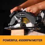DEKOPRO 20V Cordless Circular Saw with Batteries