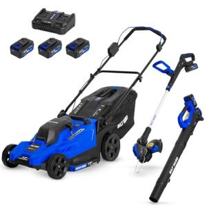 BILT HARD 40V Cordless Lawn Mower and Tool Set