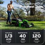 Greenworks 40V Self-Propelled Cordless Lawn Mower
