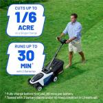 Cordless 40V Self-Propelled Electric Lawn Mower