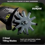 Sun Joe 24V Cordless Garden Tiller and Cultivator