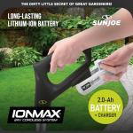 Sun Joe 24V Cordless Garden Tiller and Cultivator