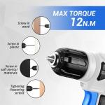 DEKOPRO 126-Piece Cordless Drill Tool Set