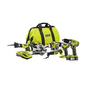 RYOBI 18V ONE+ Lithium-Ion 6-Tool Combo Kit