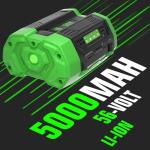 5000mAh Lithium-ion Batteries for EGO 56V Tools