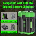 5000mAh Lithium-ion Batteries for EGO 56V Tools