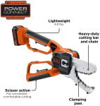 BLACK+DECKER 20V MAX Cordless Garden Lopper Chainsaw