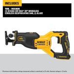 DEWALT 20V MAX Cordless Reciprocating Saw, Tool Only