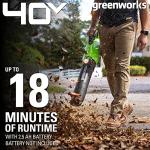 Greenworks 40V Cordless Axial Leaf Blower