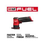 Milwaukee M12 Fuel Cordless Orbital Detail Sander